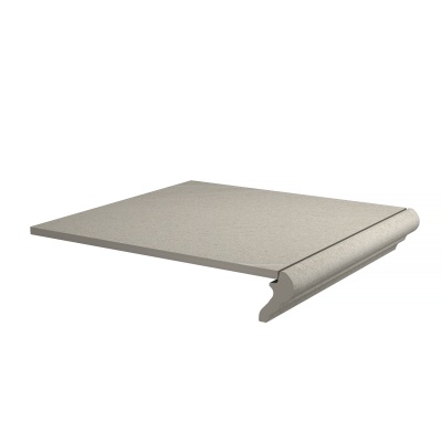 Ступень фронтальная Бореале бежевый светлый 30x30x0,8