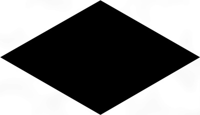 Декор Риад чёрный глянцевый 13,5x7,8x0,9