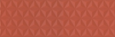 Диагональ красный структура матовый обрезной 25x75x1,1