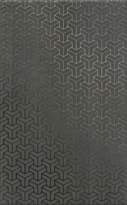 Декор Ломбардиа антрацит матовый 25x40x0,8 Декор Ломбардиа антрацит матовый 25x40x0,8