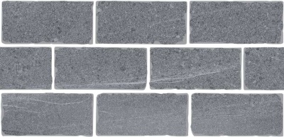 Бордюр Роверелла серый мозаичный 34,5x14,7x0,9 Бордюр Роверелла серый мозаичный 34,5x14,7x0,9
