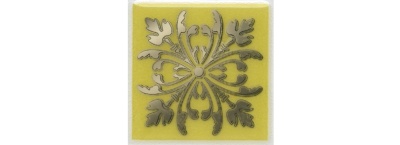 Вставка Клемансо оливковый глянцевый 4,9x4,9x0,69 Вставка Клемансо оливковый глянцевый 4,9x4,9x0,69