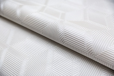 Обои виниловые Геометрия мотив, белый Обои виниловые Геометрия мотив, белый