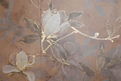 Панно Магнолия 2 матовый 60x120x0,9 из 4 частей (30х60)