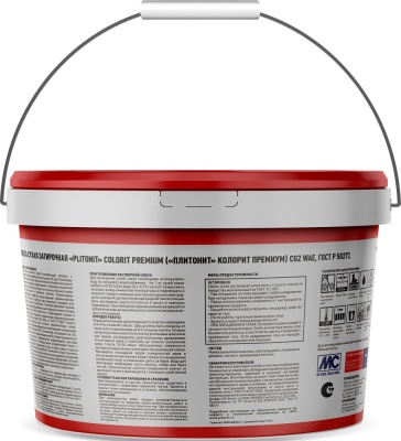 PLITONIT Colorit Premium затирка цементная биоцидная (КАКАО) - 2кг