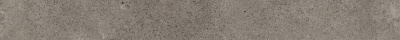 Керамический бордюр 20x2x0,9 Карандаш Пьяцца серый темный матовый