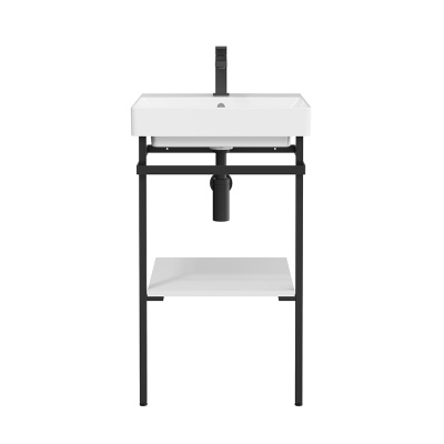 Структура металлическая PRO напольная 50, черная матовая Структура металлическая PRO напольная 50, черная матовая