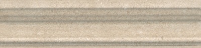 Бордюр Багет Золотой пляж темный бежевый матовый 20x5x1,9
