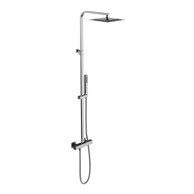 Душевая колонна FUTURA с термостатическим смесителем, хром Душевая колонна FUTURA с термостатическим смесителем, хром