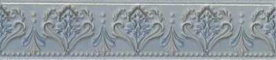 Бордюр Фару голубой матовый обрезной 25x5,5x0,9