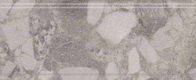 Бордюр Рабат Стоун серый матовый обрезной 30x12x1,3