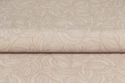 Обои виниловые на флизелиновой основе Мираж база универсальная, бежевый, листья Обои виниловые на флизелиновой основе Мираж база универсальная, бежевый, листья