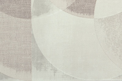 Обои виниловые на флизелиновой основе Шафран мотив, бежевый, круги Обои виниловые на флизелиновой основе Шафран мотив, бежевый, круги