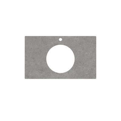 Столешница из керамогранита Фондамента 80, серая