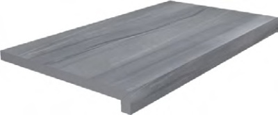 Ступень клеёная Роверелла серый 34x60x2