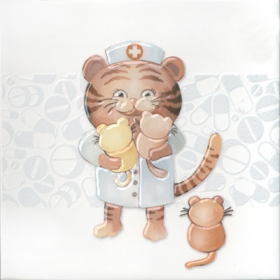 Декор Айболит 2 20x20x0,69 Декор Айболит 2 20x20x0,69