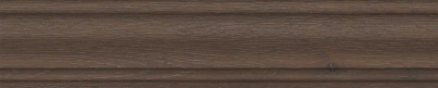 Плинтус Тровазо коричневый тёмный матовый 39,8x8x1,55 Плинтус Тровазо коричневый тёмный матовый 39,8x8x1,55