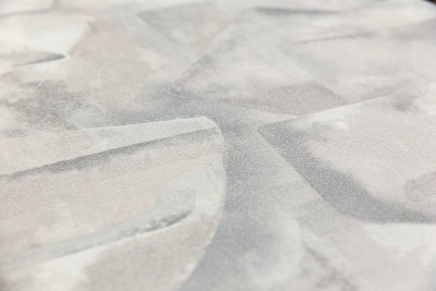 Обои виниловые на флизелиновой основе Фреш мотив, серый-бежевый, абстракция