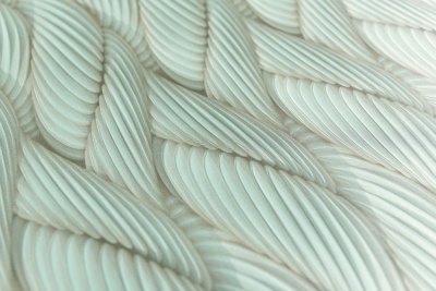 Обои виниловые Трессаж мотив, зеленый Обои виниловые Трессаж мотив, зеленый