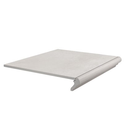 Ступень фронтальная Корредо серый светлый матовый 40,2x34x0,8 Ступень фронтальная Корредо серый светлый матовый 40,2x34x0,8