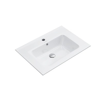 Раковина PIANO подвесная/мебельная 65, белая глянцевая Раковина PIANO подвесная/мебельная 65, белая глянцевая