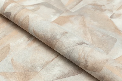 Обои виниловые на флизелиновой основе Фреш мотив, бежевый, абстракция