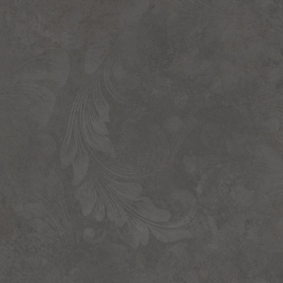 Хадду серый тёмный матовый декорированный 40,2x40,2x0,8