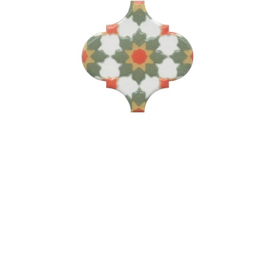 Декор Арабески Майолика орнамент глянцевый 6,5x6,5x0,7 Декор Арабески Майолика орнамент глянцевый 6,5x6,5x0,7