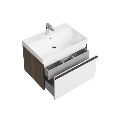 Тумба MODULA подвесная 70 с ящиком 1+1, арабика