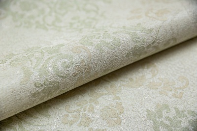 Обои виниловые Флора мотив, зеленый светлый