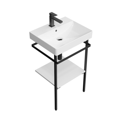 Структура металлическая PRO напольная 50, черная матовая Структура металлическая PRO напольная 50, черная матовая