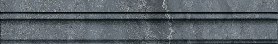 Бордюр Багет Виндзор темный глянцевый обрезной 30x5x1,9