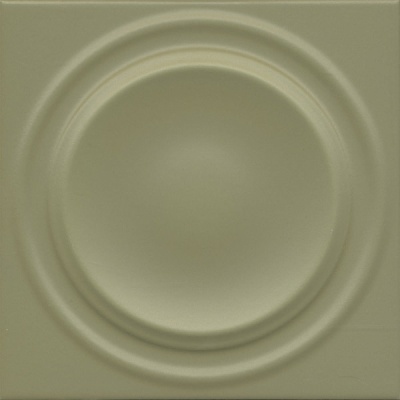 Декор Аква Альта 2 зелёный матовый структура 20x20x0,95