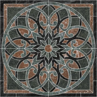 Риальто наборный лаппатированный 119,5x119,5x1,1