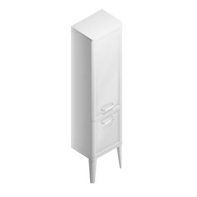 Пенал POMPEI напольный\подвесной 150, белый глянцевый Пенал POMPEI напольный\подвесной 150, белый глянцевый