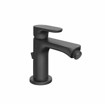 Смеситель для биде OLE однорычажный с донным клапаном, матовый черный Смеситель для биде OLE однорычажный с донным клапаном, матовый черный