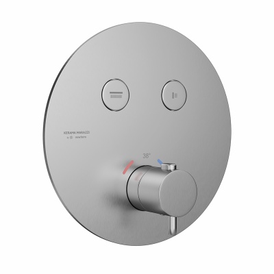Встраиваемый термостатический смеситель для душа ETERNA, нержавеющая сталь Встраиваемый термостатический смеситель для душа ETERNA, нержавеющая сталь
