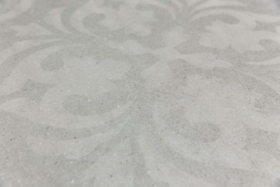 Декор Монсеррат серый светлый матовый обрезной 60x60x1,1