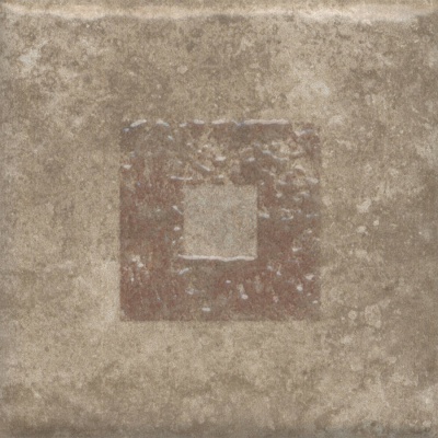 Декор Спартель 3 бежевый матовый 9,8x9,8x0,7