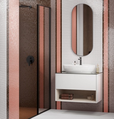 Раковина PLAZA накладная 60, белая глянцевая Раковина PLAZA накладная 60, белая глянцевая