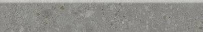 Плинтус Чеппо ди Гре серый тёмный матовый обрезной 60x9,5x0,9