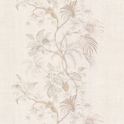 Обои виниловые Оранжерея мотив, бежевый