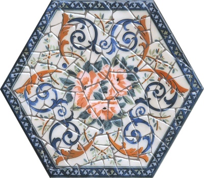 Декор Парк Гуэля лаппатированный 29x33,4x0,8 Декор Парк Гуэля лаппатированный 29x33,4x0,8