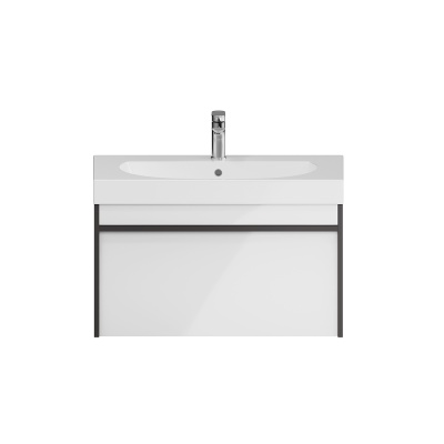 Тумба MODULA подвесная 80 с ящиком 1+1, арабика