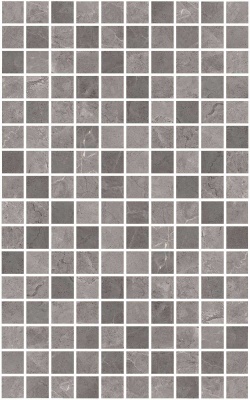 Декор Гран Пале серый мозаичный глянцевый 25x40x0,8 Декор Гран Пале серый мозаичный глянцевый 25x40x0,8