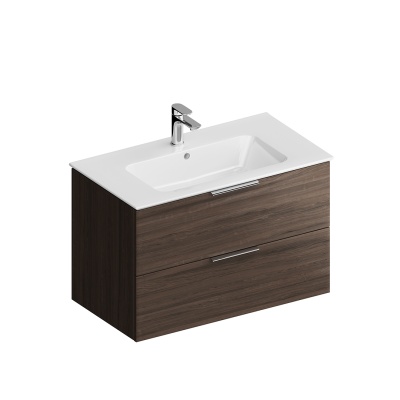 Тумба PIANO подвесная с ящиками 85, дымчатый вяз Тумба PIANO подвесная с ящиками 85, дымчатый вяз