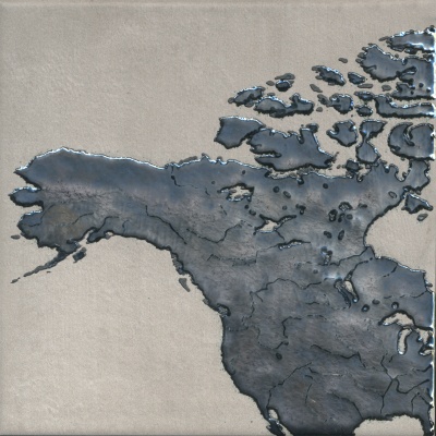 Панно Вокруг Света 80x40x0,69 из 8 частей (20х20)