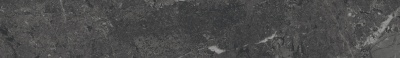 Плинтус Тубкаль чёрный матовый обрезной 60x9,5x0,9