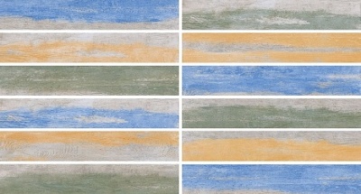 Колор Вуд микс обрезной 13x80x1,1