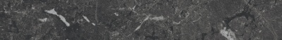 Плинтус Тубкаль чёрный матовый обрезной 60x9,5x0,9